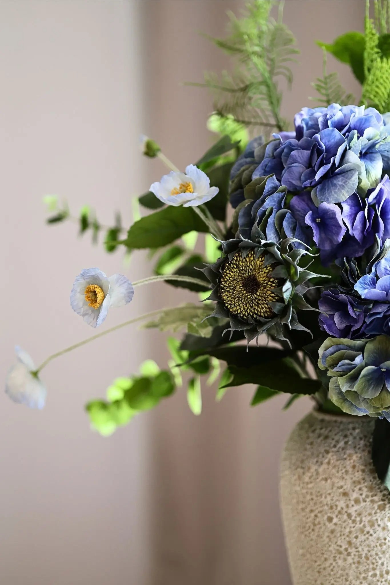 Azure Bloom művirág csokor