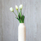 Tulipáncsokor fehér művirág csokor